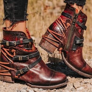 Freebird by Steven wine Crue size 10